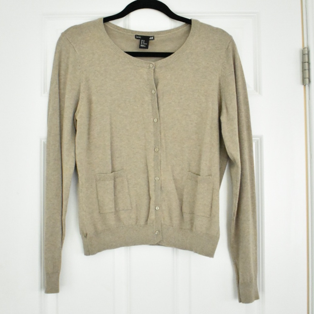 H&M Tan Cardigan